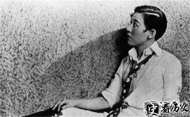 川岛芳子老照片