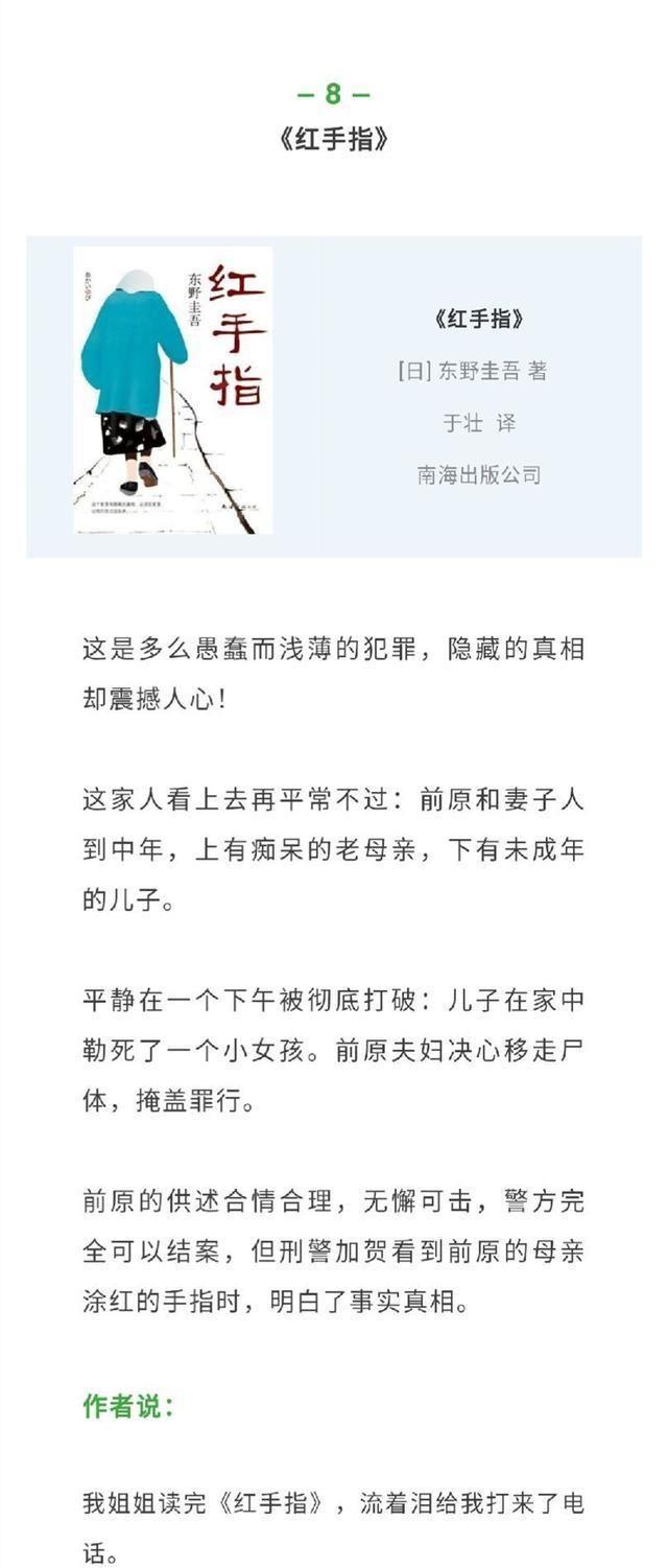 东野圭吾最好看的10本书,没读过这些就不算读过东野圭吾