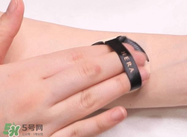 赫拉黑金气垫色号 赫拉黑金气垫bb试色