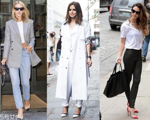 尖头高跟鞋怎么搭配?尖头高跟鞋搭配图片 尖头高跟鞋怎么搭配?尖头高跟鞋搭配图片