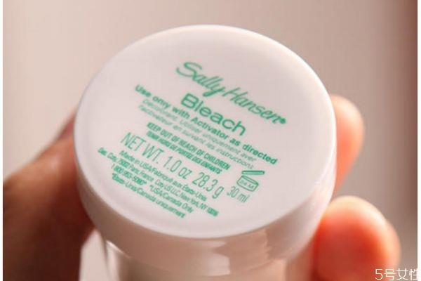 sallyhansen漂胡剂的使用注意 sallyhansen漂胡剂的使用注意