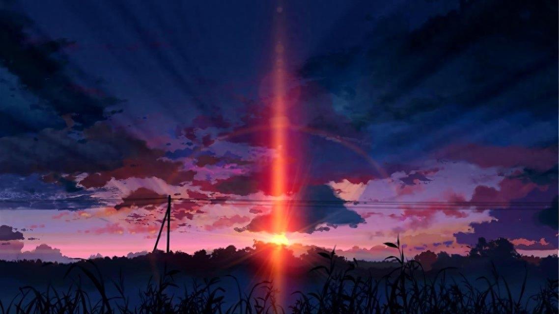 太美了！新海诚的唯美壁纸，你值得收藏！