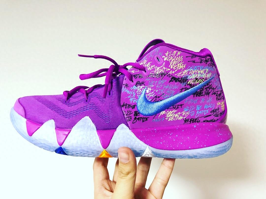 出来都说丑,发售抢成狗!欧文战靴Nike Kyrie 4首发鸳鸯配色图集