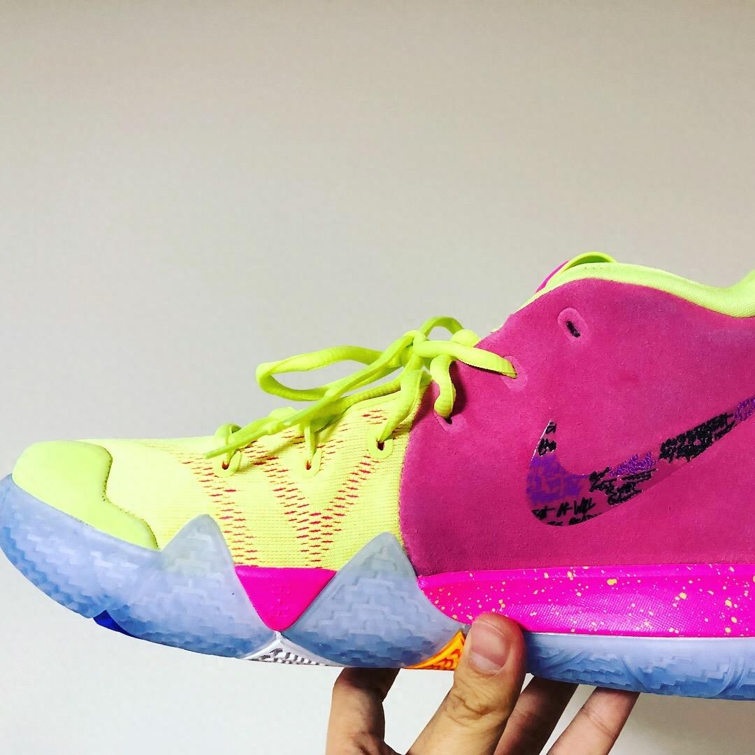 出来都说丑,发售抢成狗!欧文战靴Nike Kyrie 4首发鸳鸯配色图集
