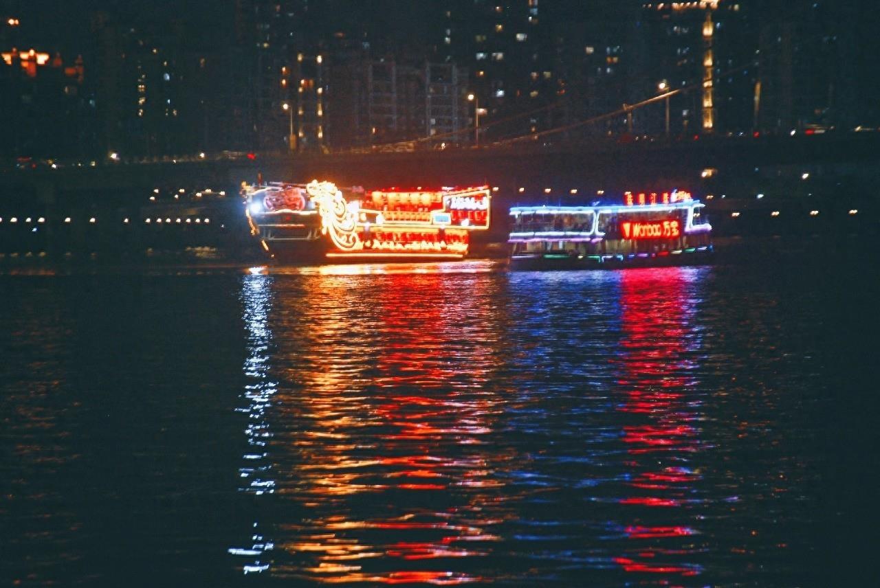 珠江夜游，珠江边上的美丽夜景高清图集赏