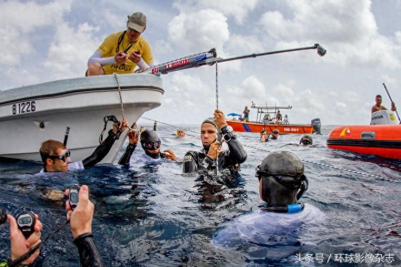 人类自由潜水的极限记录保持者，一口气下潜177米