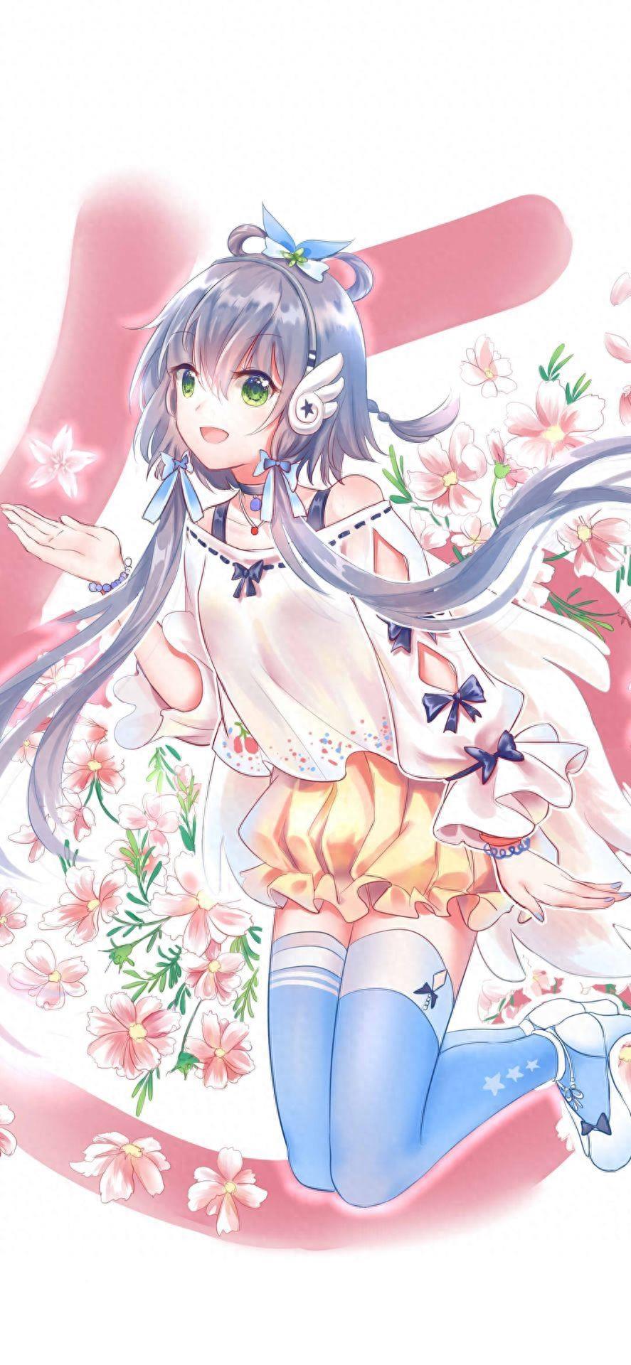 手机壁纸第19期:洛天依高清壁纸,做壁纸及聊天背景不错,速来取