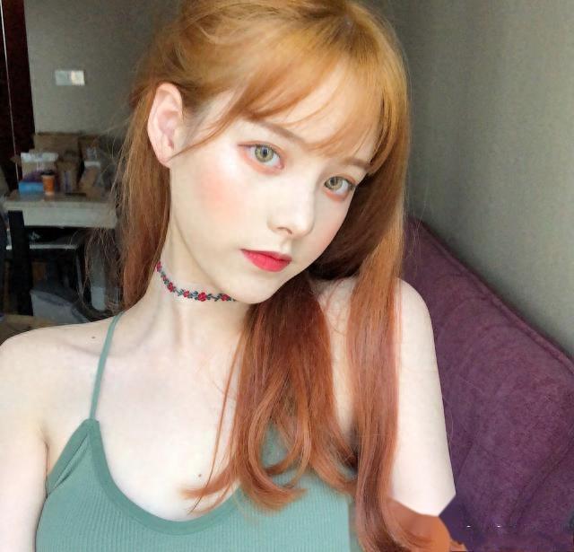 卡哇伊混血小仙女，清纯中带点可爱美少女图片