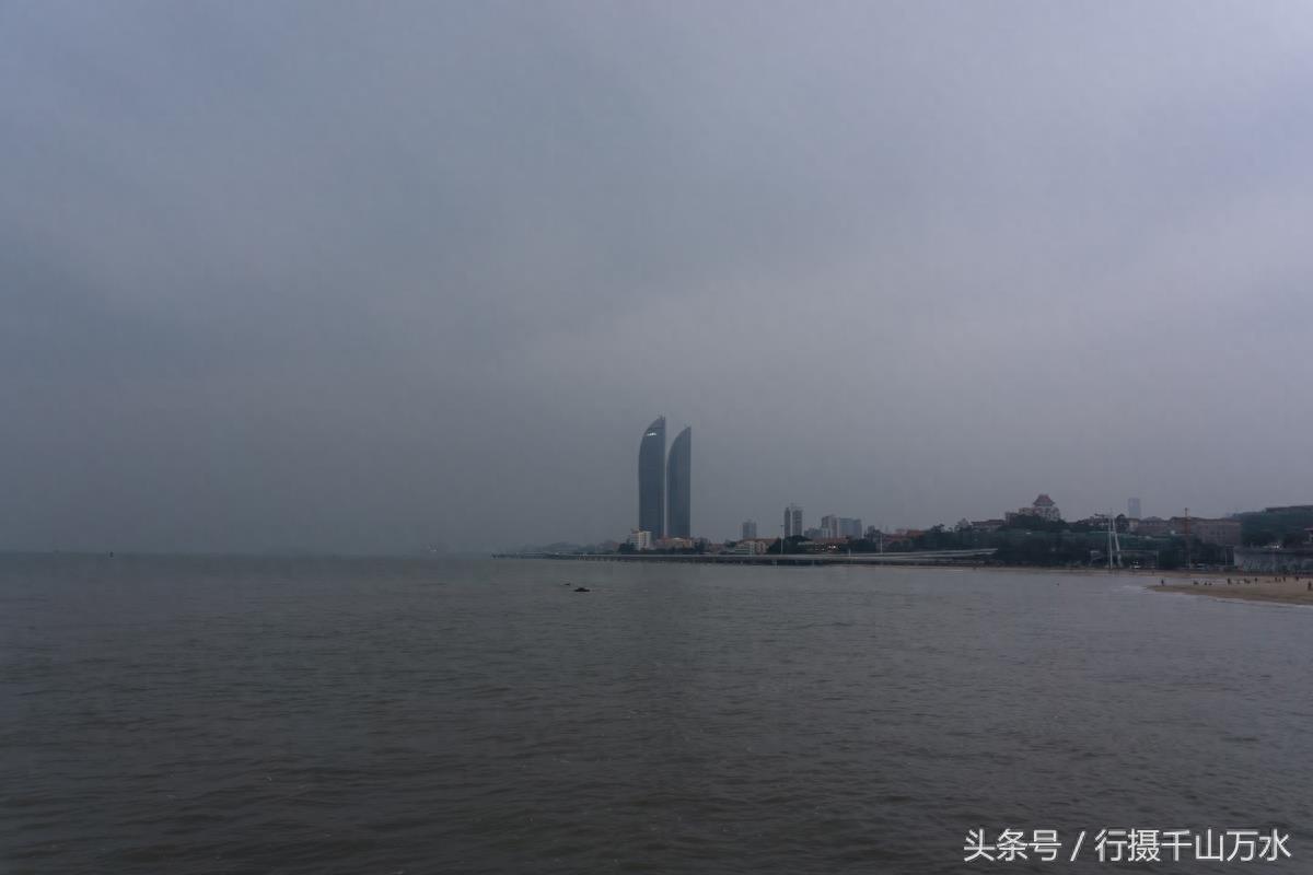 美丽的厦大白城沙滩