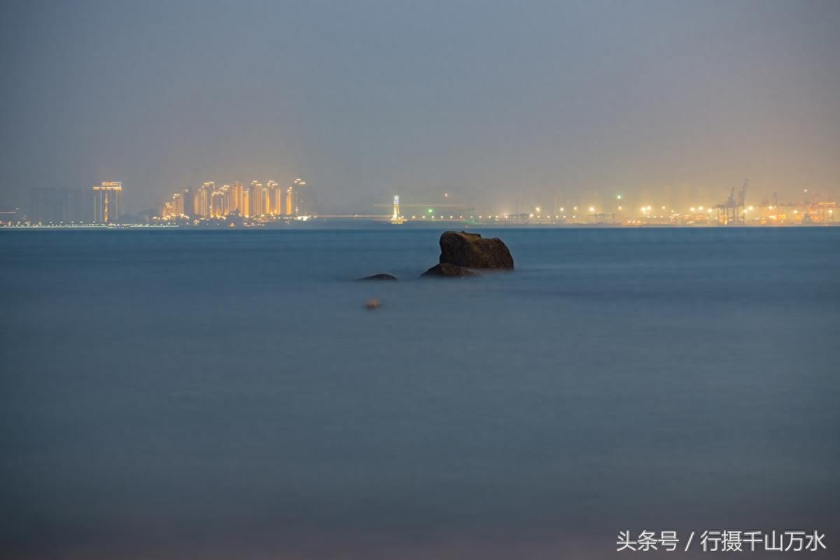 美丽的厦大白城沙滩