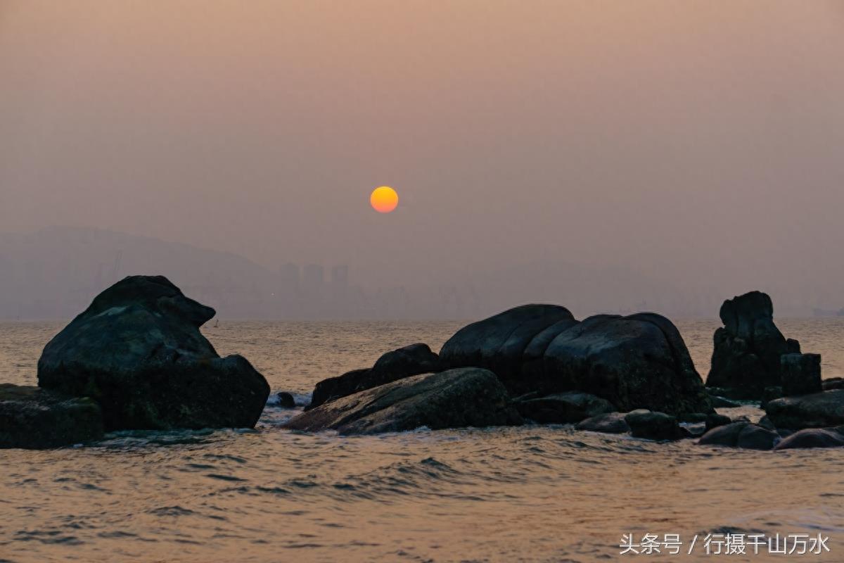 美丽的厦大白城沙滩