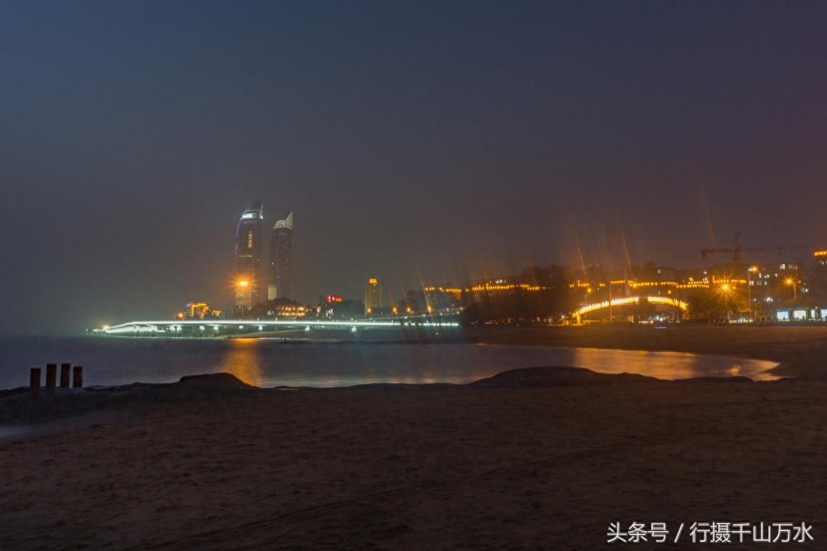 美丽的厦大白城沙滩