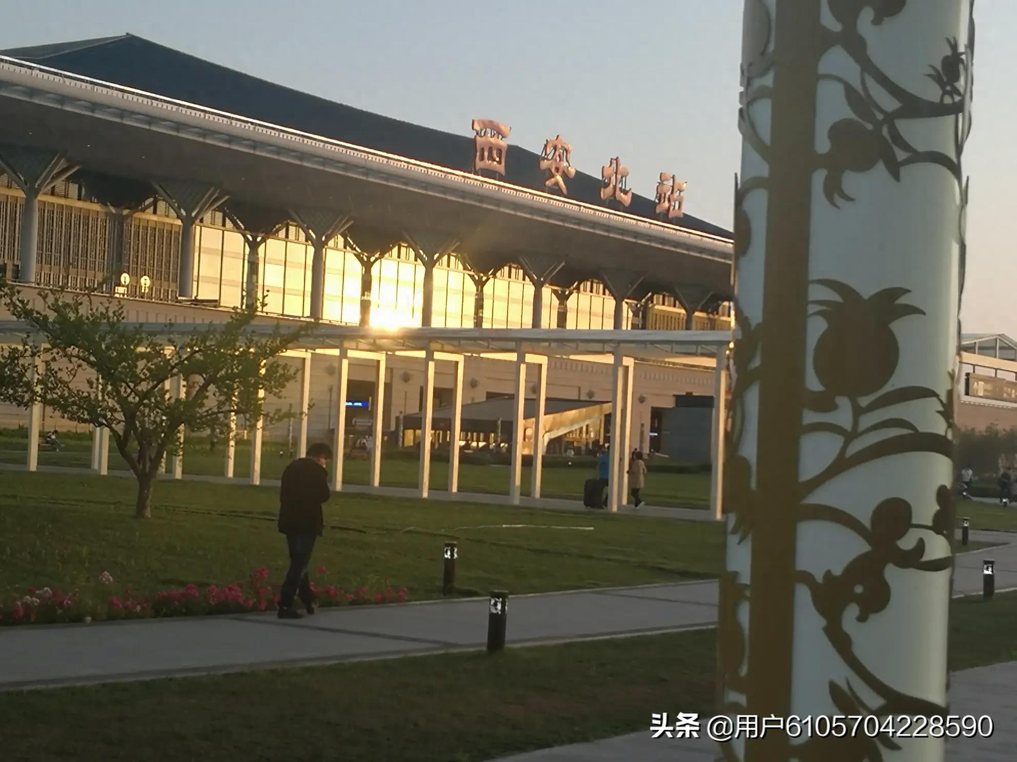 西安北站至咸阳机场的城际铁路