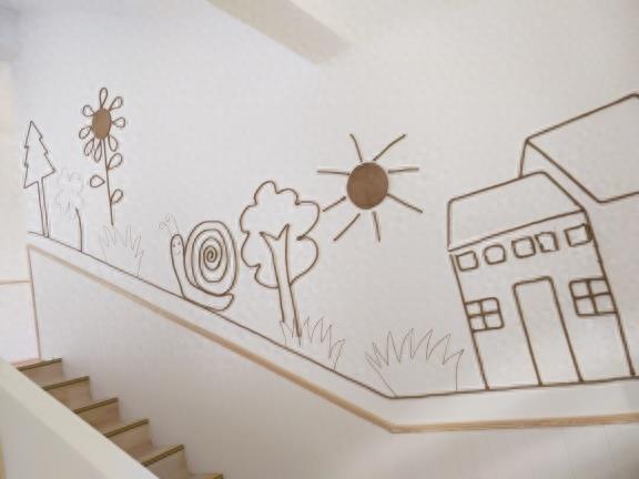 简简单单的麻绳就可以把墙面布置的这么漂亮，你肯定用得着，收藏