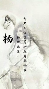 ​杨姓手机壁纸，美翻了