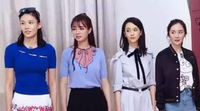 ​杨幂佟丽娅们的真实身高，简直是娱乐圈的身高量尺！