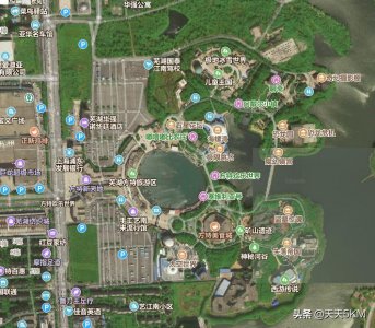 ​分布全国各地的方特游乐园