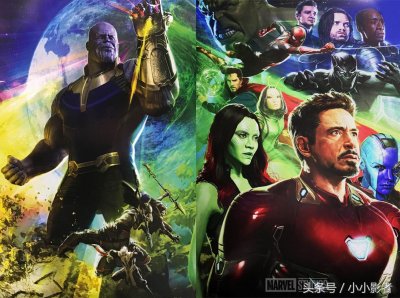 ​《复仇者联盟3》完整海报 大胡子美国队长、银发黑寡妇登场