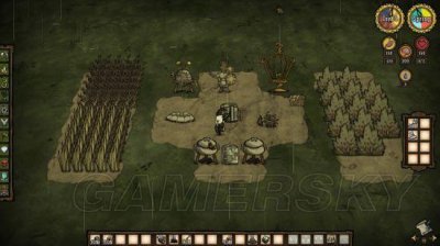 ​饥荒新手入门实用基地建设布局图分享！