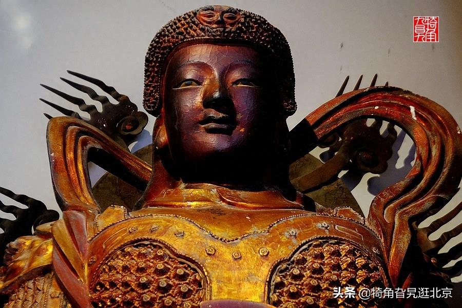 法相庄严刚劲威猛的护法神韦陀菩萨