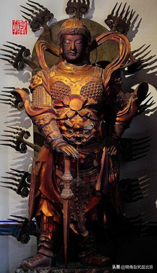 法相庄严刚劲威猛的护法神韦陀菩萨