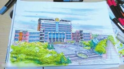 大学生手绘请假条，还有各种各样艺术风格的作品