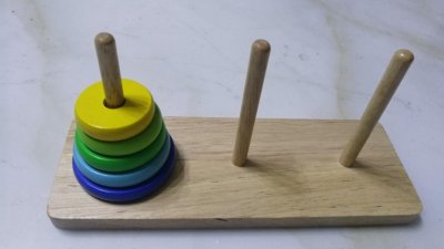 ​学玩汉诺塔——以退为进