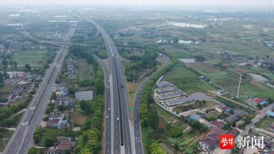 ​消除国家高速公路瓶颈路段 G4011扬溧高速镇江南互通至丹徒枢纽段改扩建工程将