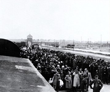 ​珍贵老照片，二战纳粹德军残害犹太妇女，不被当人，非常可怜3