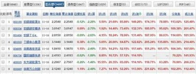 ​排名前十的混合型基金