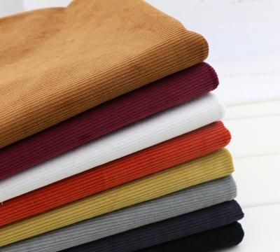 涤纶灯芯绒面料的优缺点