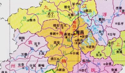 ​江西最大的市是哪个，江西面积最大的市是哪个？