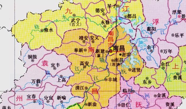 江西面积最大的市是哪个