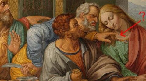 最后的晚餐恐怖之处 最后的晚餐多了一只手是谁的