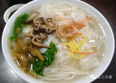 ​温州永嘉传统美食风俗-素面汤