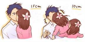 一张图告诉你，最佳情侣身高差是多少？你和你女朋友符合吗~