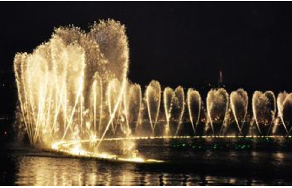 中国十大最美音乐喷泉排行榜：青岛世园会音乐喷泉融入中国元素