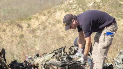 ​没打马赛克的科比遗骨图，遗体四分五裂(照片被工作人员泄露)