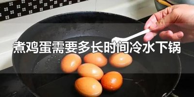 ​煮鸡蛋需要多长时间冷水下锅 煮鸡蛋冷水下锅还是沸水下锅？