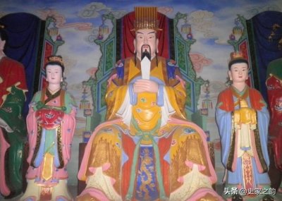 ​东岳大帝：泰山之神，其封号与孙悟空的“齐天大圣”何其相似