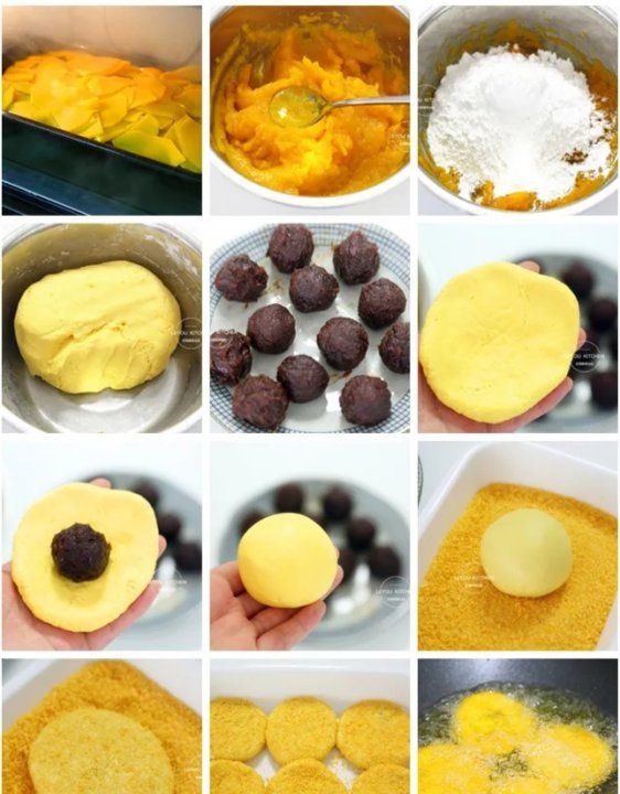 南瓜饼的制作方法步骤,南瓜饼的制作方法步骤视频教程图7