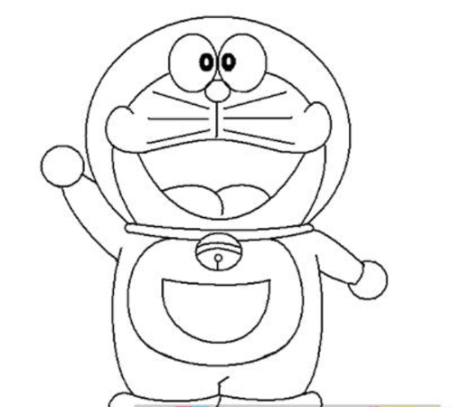 哆啦a梦简笔画,哆啦a梦简笔画怎样画