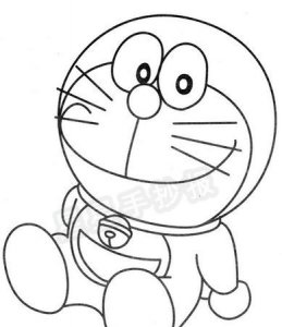 ​哆啦a梦简笔画,哆啦a梦简笔画怎样画