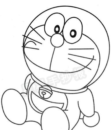 哆啦a梦简笔画,哆啦a梦简笔画怎样画