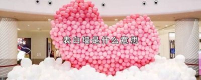 ​懦夫表白墙是什么意思 大学表白墙是什么意思