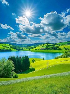 ​微信头像｜山水风景头像大全，蓝天白云风景头像，沁人心脾