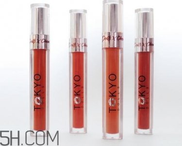 ​tokyo dolls陈橘大唇釉色号_tokyo dolls陈橘大唇釉试色图