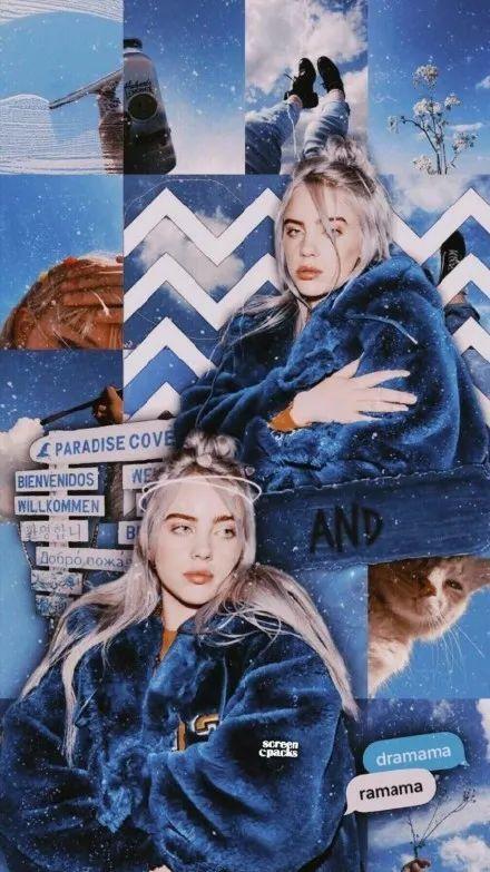 壁纸丨碧梨Billie Eilish，这女人该死的肥美！