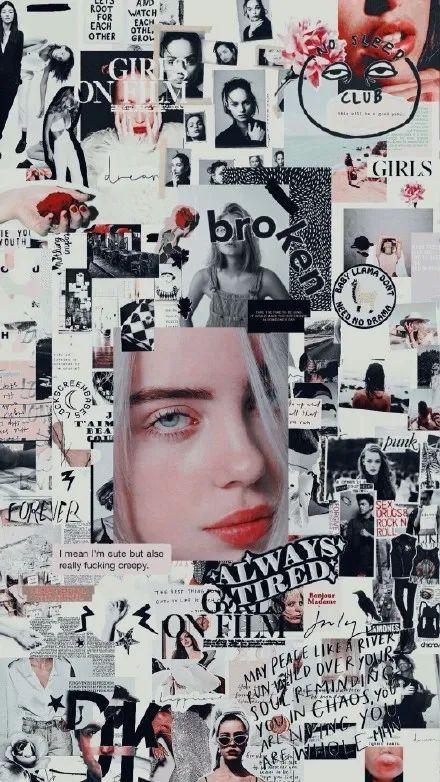 壁纸丨碧梨Billie Eilish，这女人该死的肥美！