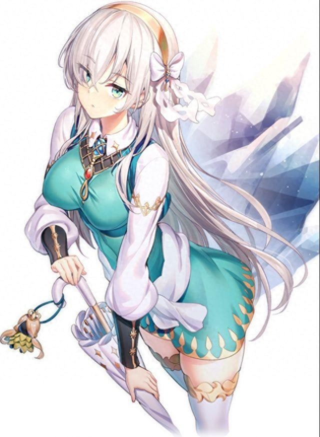 FGO皇女阿纳斯塔西娅，文静内向，满足男孩子对女友的想象